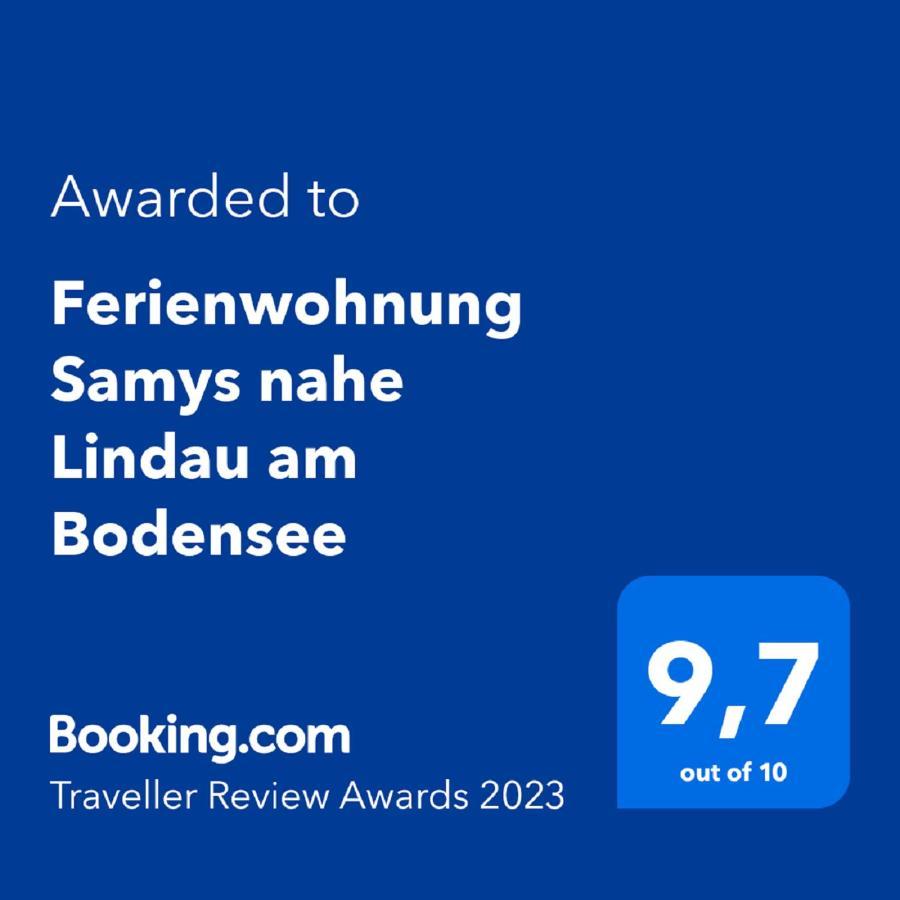 Ferienwohnung Samys Nahe Lindau Am Bodensee ジークマールシュツェル エクステリア 写真